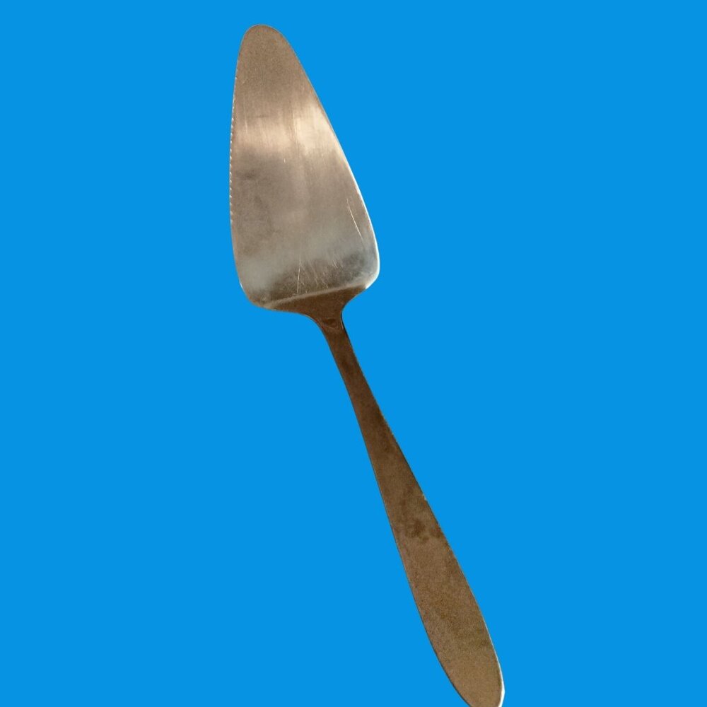 Crate Barrel  Pie Server Serrated Edge Stainless Steel Bakeware Tool